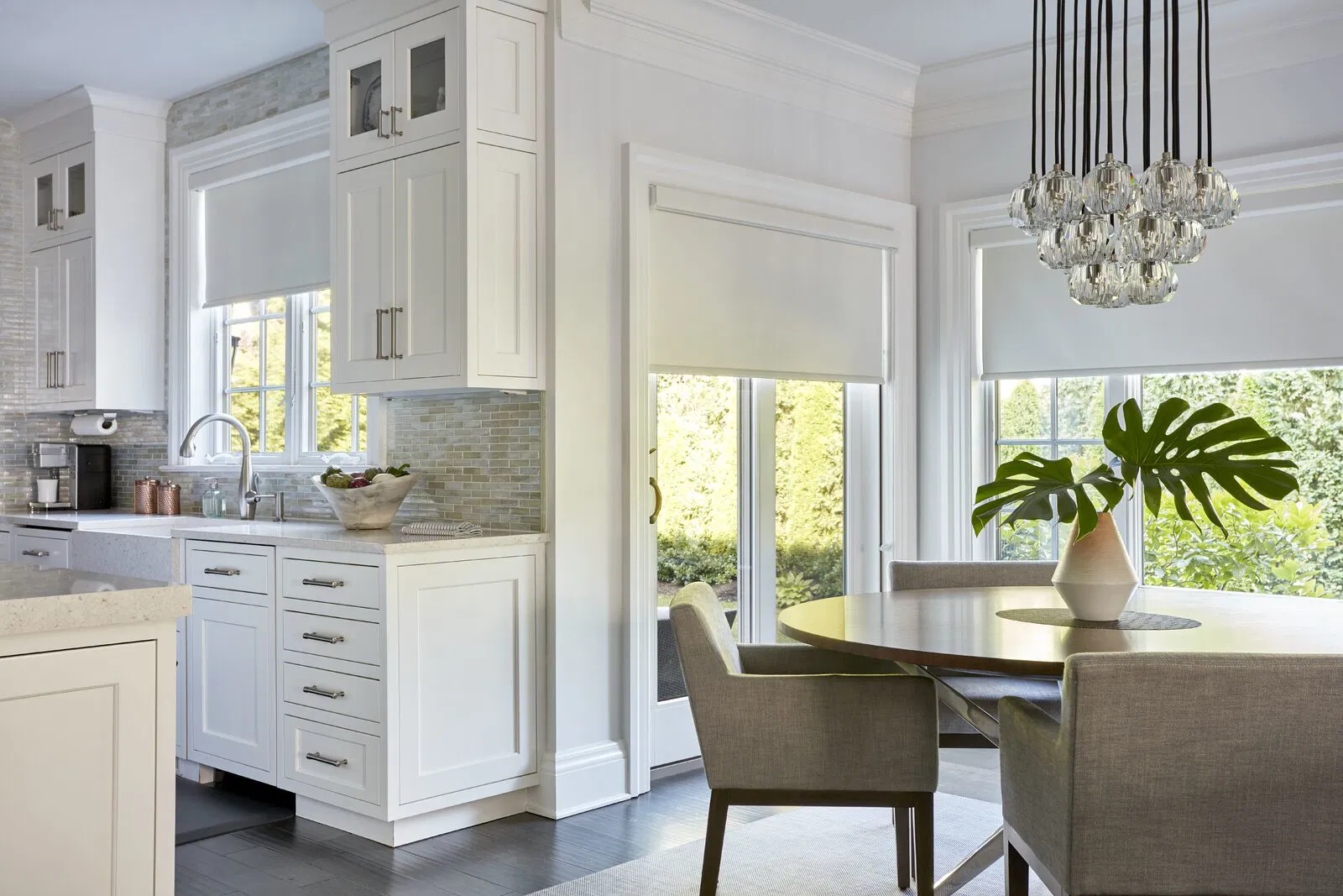 Designer Kitchen Roller Shades