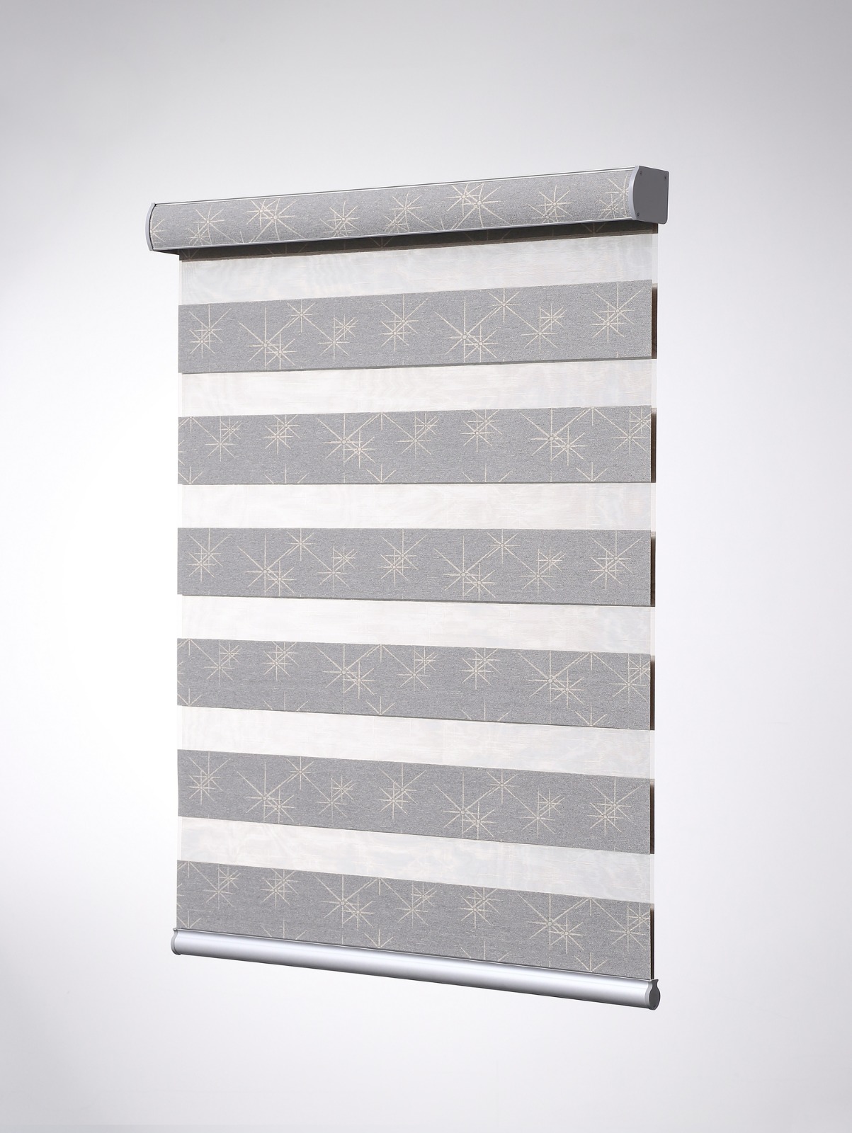 Zebra Shade — Stardust Pattern — The Blinds Co fabric sample