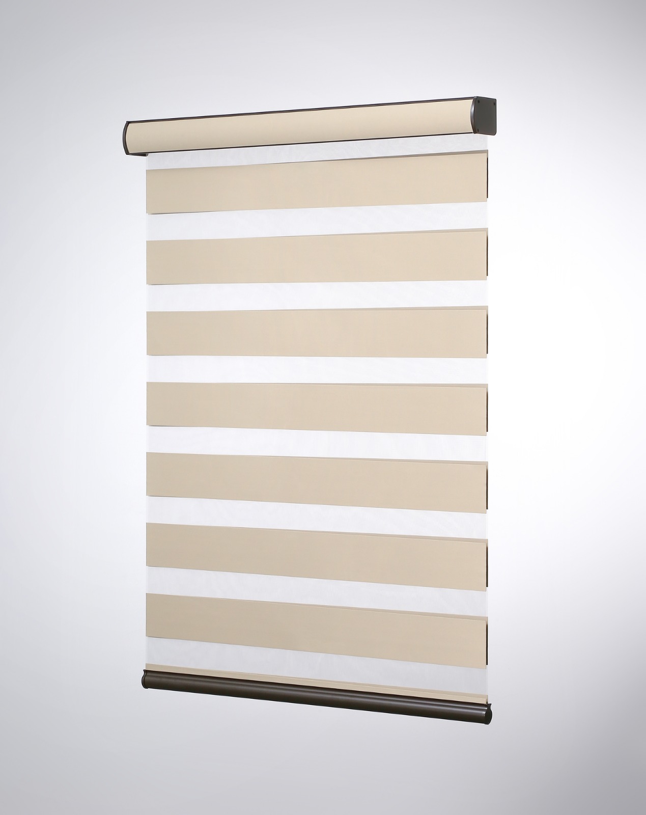 Zebra Shade — Sand Dune — The Blinds Co fabric sample